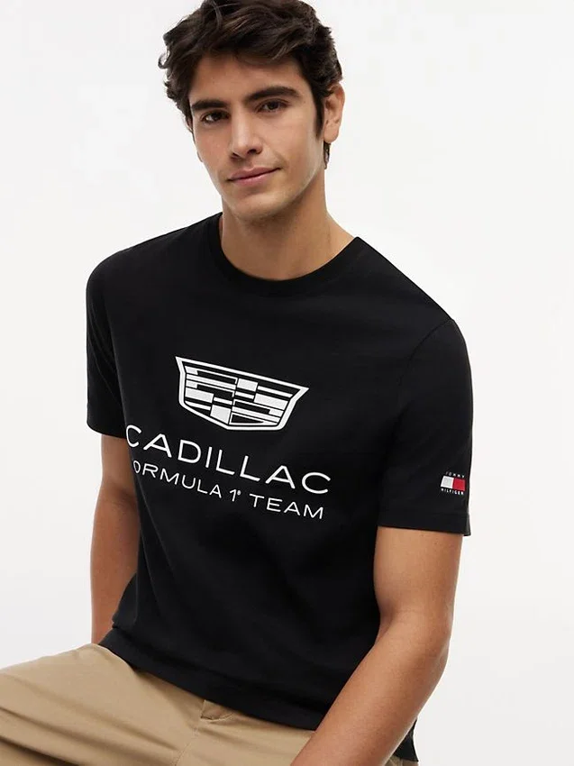 Koszulka z logo Tommy x Cadillac F1® Team Koszulka z logo Tommy x Cadillac F1® Team