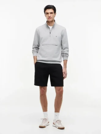 Krój Regular Fit, szorty dresowe z szczotkowanego polaru o długości 8 cali Krój Regular Fit, szorty dresowe z szczotkowanego polaru o długości 8 cali