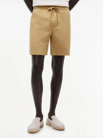 Krój regularny, szorty o długości 7 cali, poddane obróbce pralniczej Krój regularny, szorty o długości 7 cali, poddane obróbce pralniczej