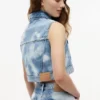 Krótka kamizelka dżinsowa Tommy Jeans Krótka kamizelka dżinsowa Tommy Jeans