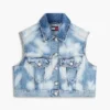 Krótka kamizelka dżinsowa Tommy Jeans Krótka kamizelka dżinsowa Tommy Jeans