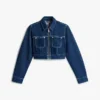 Krótka kurtka jeansowa z zamkiem Tommy Jeans Krótka kurtka jeansowa z zamkiem Tommy Jeans