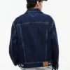 Kurtka dżinsowa Tommy Jeans w ciemnym odcieniu