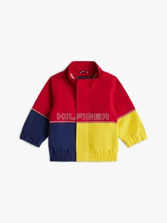 Kurtka regatowa dla niemowląt w stylu colorblock Kurtka regatowa dla niemowląt w stylu colorblock