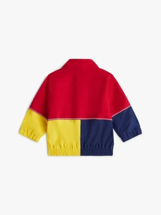 Kurtka regatowa dla niemowląt w stylu colorblock Kurtka regatowa dla niemowląt w stylu colorblock