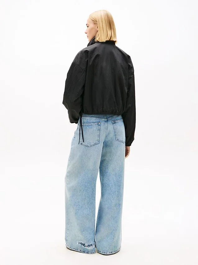 Kurtka Tommy Jeans z zamkiem błyskawicznym, wodoodporna Kurtka Tommy Jeans z zamkiem błyskawicznym, wodoodporna