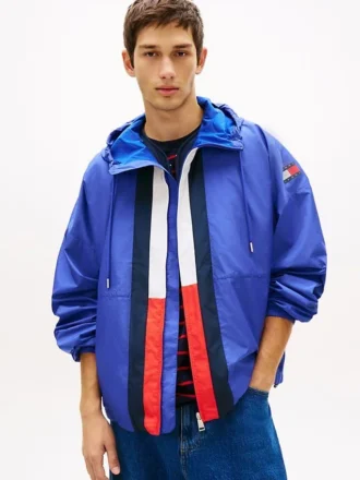 Kurtka wiatrówka Tommy Jeans Ripstop Chicago