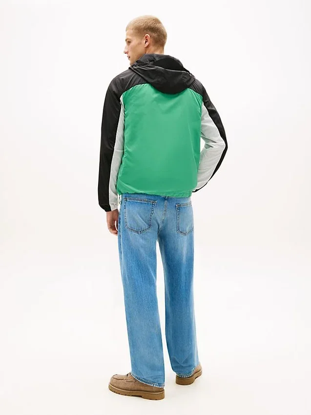 Kurtka z kapturem Tommy Jeans Ripstop Kurtka z kapturem Tommy Jeans Ripstop