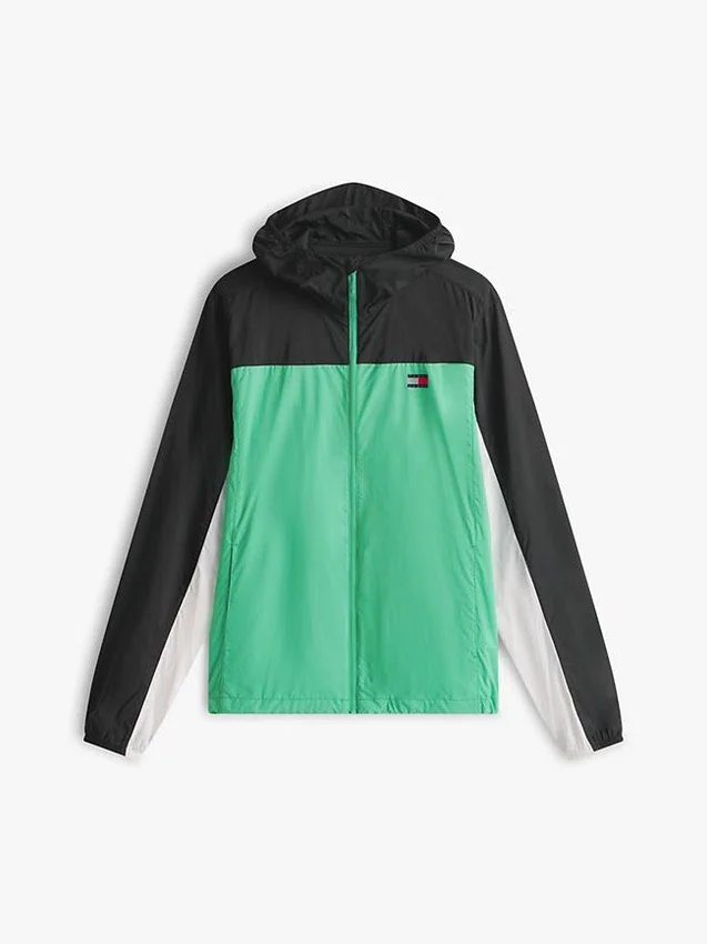 Kurtka z kapturem Tommy Jeans Ripstop Kurtka z kapturem Tommy Jeans Ripstop