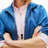 Kurtka z zamkiem Tommy Jeans Chambray Kurtka z zamkiem Tommy Jeans Chambray