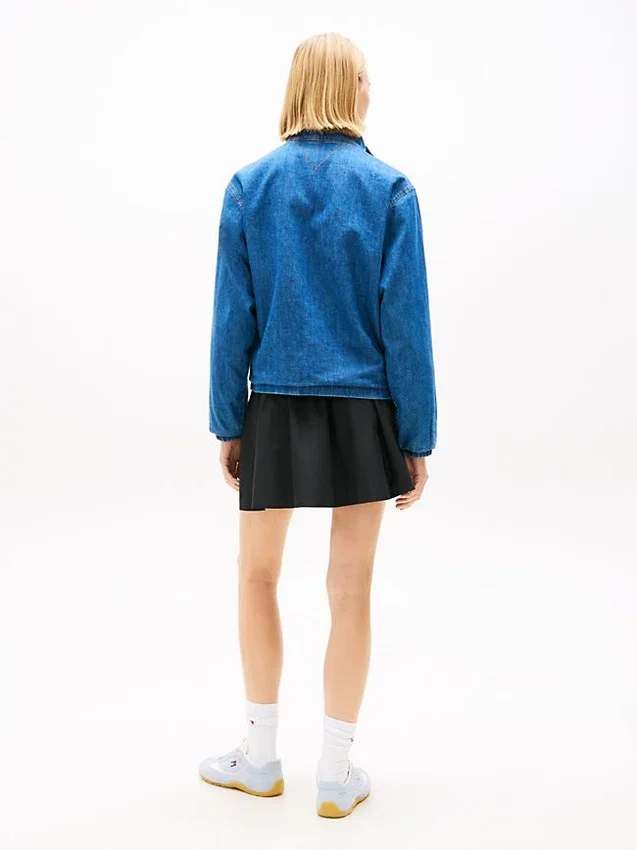 Kurtka z zamkiem Tommy Jeans Chambray Kurtka z zamkiem Tommy Jeans Chambray