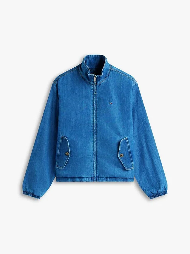 Kurtka z zamkiem Tommy Jeans Chambray Kurtka z zamkiem Tommy Jeans Chambray