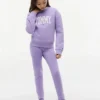Legginsy dla dziewczynek z logo Tommy w stylu college’u