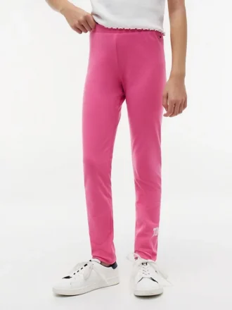Legginsy dla dziewczynek z logo Tommy w stylu college’u
