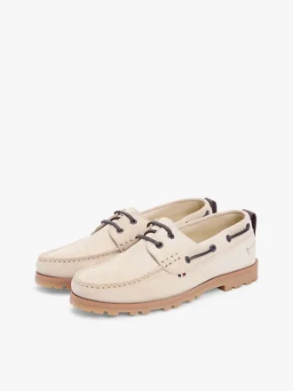 Lekkie zamszowe buty żeglarskie