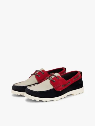 Lekkie zamszowe buty żeglarskie