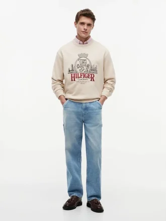 Luźne jeansy typu straight Luźne jeansy typu straight