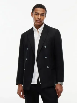 Marynarka z lnu New York Label