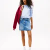 Mini spódniczka jeansowa Tommy Jeans z wysokim stanem Mini spódniczka jeansowa Tommy Jeans z wysokim stanem
