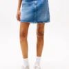 Mini spódniczka jeansowa Tommy Jeans z wysokim stanem Mini spódniczka jeansowa Tommy Jeans z wysokim stanem