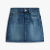Mini spódniczka jeansowa Tommy Jeans z wysokim stanem