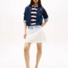 Mini spódniczka Tommy Jeans z haftem Mini spódniczka Tommy Jeans z haftem