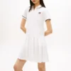 Mini sukienka polo z plisami Tommy Jeans