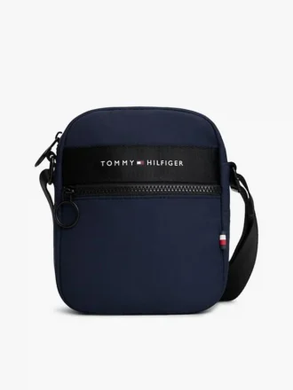 Mini torba reporterka z logo Tommy