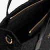 Mini torba z nylonu z monogramem i przeszyciami Mini torba z nylonu z monogramem i przeszyciami
