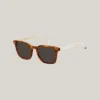 Nowoczesne okulary przeciwsłoneczne w stylu preppy o prostokątnym kształcie Nowoczesne okulary przeciwsłoneczne w stylu preppy o prostokątnym kształcie
