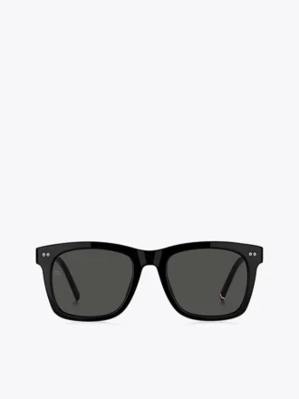 Nowoczesne okulary przeciwsłoneczne w stylu preppy o prostokątnym kształcie Nowoczesne okulary przeciwsłoneczne w stylu preppy o prostokątnym kształcie