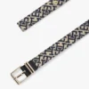 Pasek z monogramem w stylu żakardowym Pasek z monogramem w stylu żakardowym
