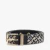 Pasek z monogramem w stylu żakardowym Pasek z monogramem w stylu żakardowym