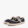 Płócienne espadryle typu mary jane Płócienne espadryle typu mary jane