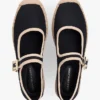 Płócienne espadryle typu mary jane Płócienne espadryle typu mary jane
