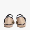 Płócienne espadryle typu mary jane Płócienne espadryle typu mary jane