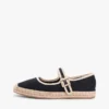 Płócienne espadryle typu mary jane Płócienne espadryle typu mary jane