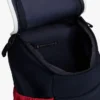 Plecak dziecięcy z klapką w stylu colorblock Plecak dziecięcy z klapką w stylu colorblock