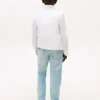 Proste jeansy dla dzieci w stylu „bleached wash”
