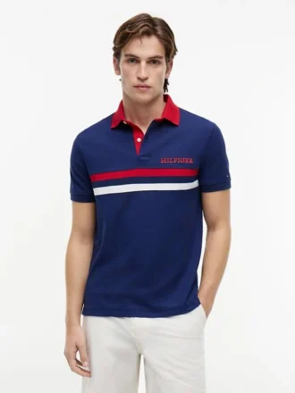 Regular Fit Koszulka polo z logo Hilfiger