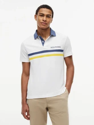 Regular Fit Koszulka polo z logo Hilfiger