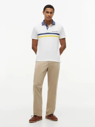 Regular Fit Koszulka polo z logo Hilfiger