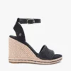 Sandały espadryle na koturnie z rafii Sandały espadryle na koturnie z rafii