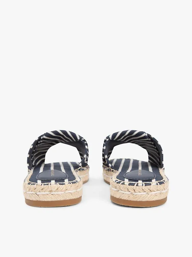 Sandały espadryle z paskami Sandały espadryle z paskami
