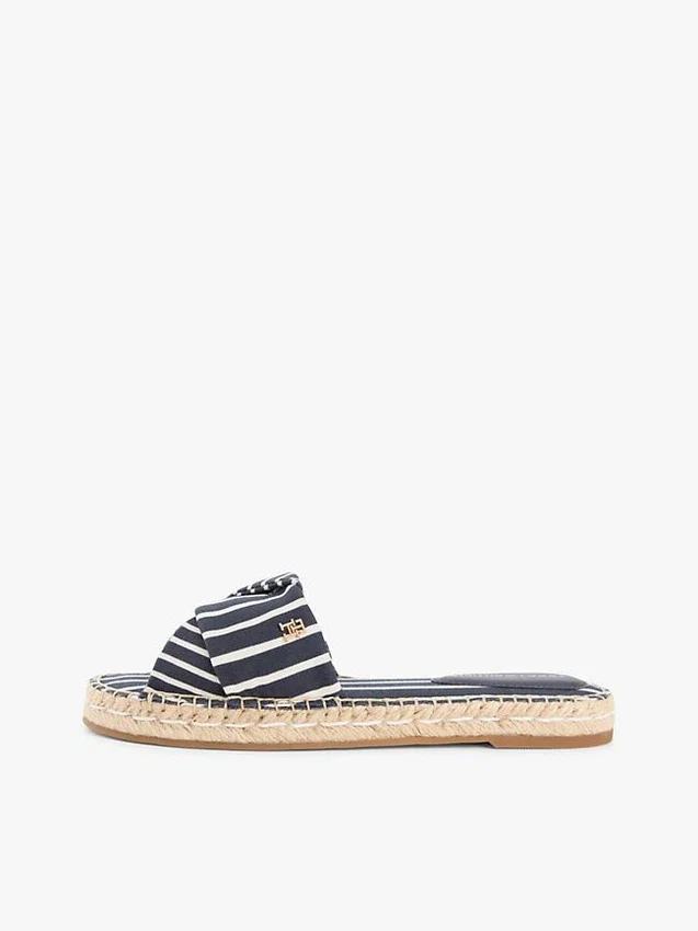 Sandały espadryle z paskami Sandały espadryle z paskami