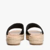 Sandały typu espadryle z haftowanym monogramem Sandały typu espadryle z haftowanym monogramem