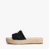 Sandały typu espadryle z haftowanym monogramem Sandały typu espadryle z haftowanym monogramem