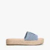 Sandały typu espadryle z monogramem Sandały typu espadryle z monogramem