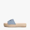 Sandały typu espadryle z monogramem Sandały typu espadryle z monogramem