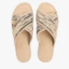 Sandały typu espadryle z rafii Sandały typu espadryle z rafii